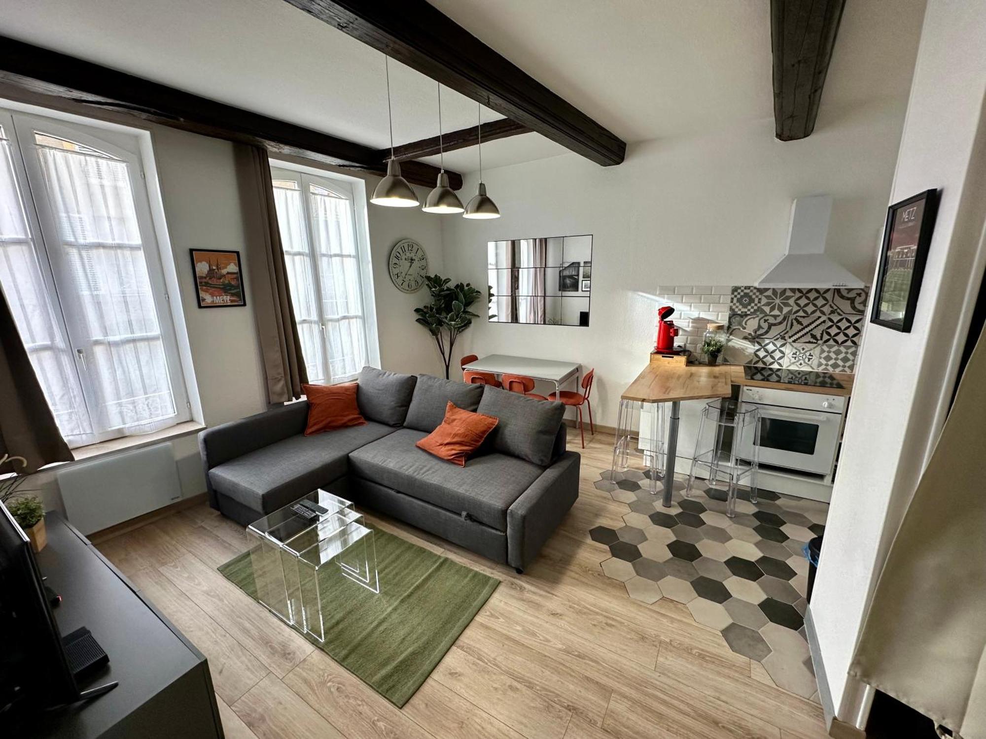 Lecathedrale : F2 Au Coeur De Metz ! Apartment Екстериор снимка
